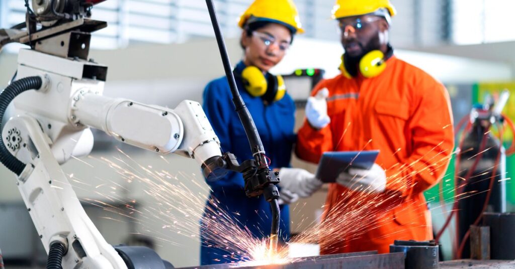 Robots colaborativos: eficiencia y seguridad en armonía